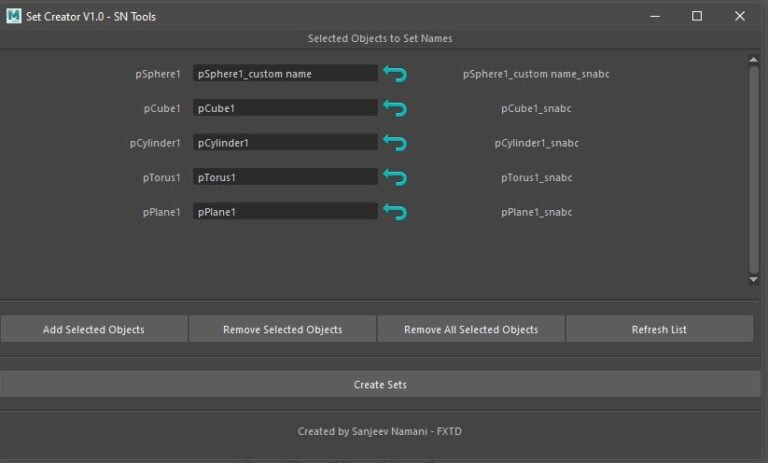 Set Creator